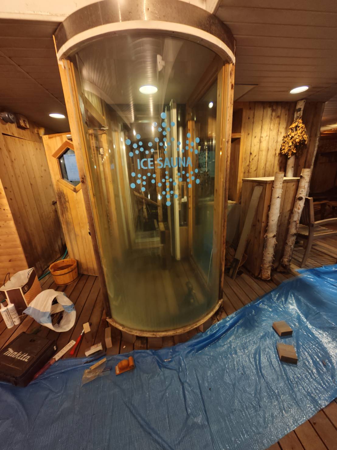 ガラスフィルム施工 画像